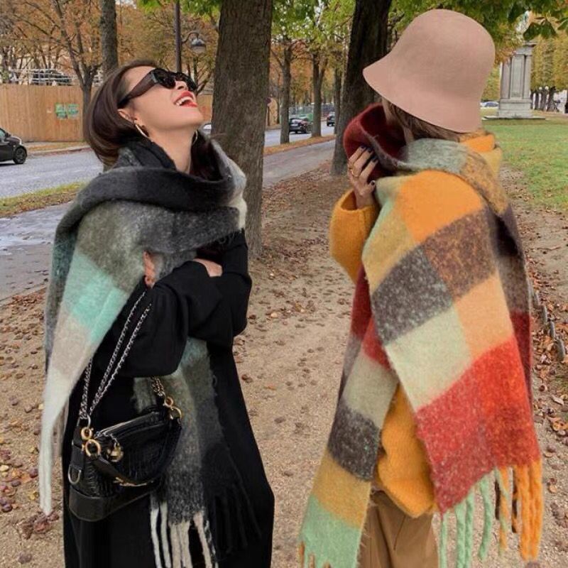 Shawl Wrap Winter - NEW Luxury Winter Thick Warm Scarf