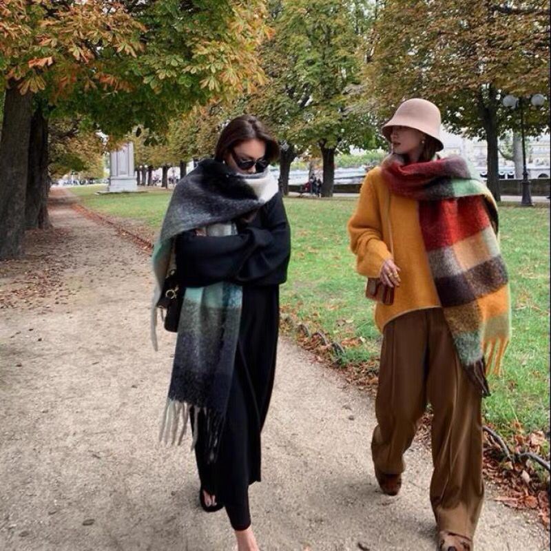 NEW Luxury Winter Thick Warm S - đánh giá và giá Shawl Wrap Winter
