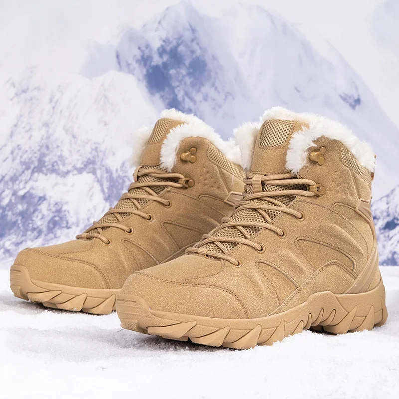 Men Winter Tactical Boots Lace - đánh giá và giá Waterproof Winter Boot