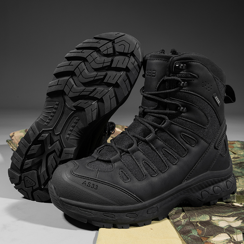 Men Tactical Boots Lace Up Bra - đánh giá và giá Waterproof Winter Boot