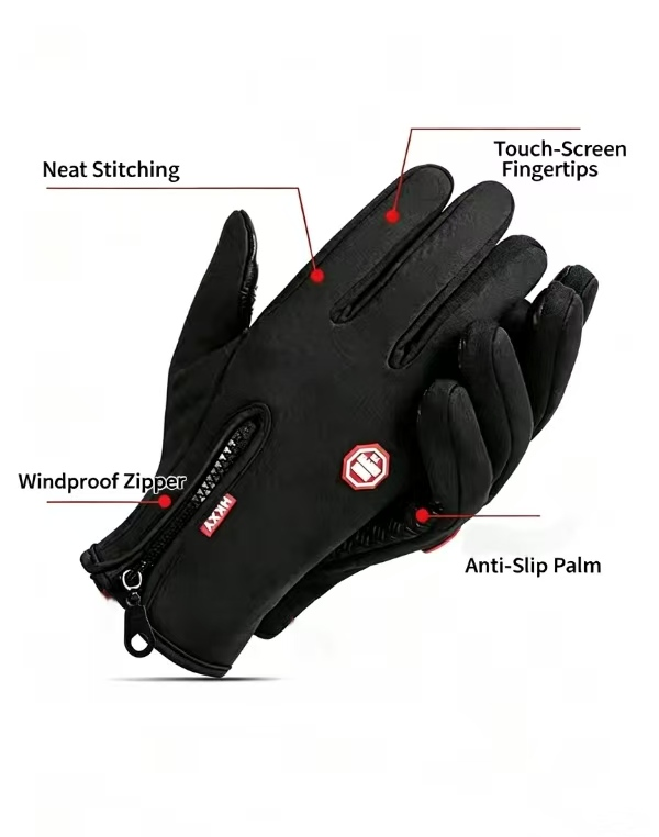 Touch Screen Windproof Sports  - đánh giá và giá Touch Screen Gloves